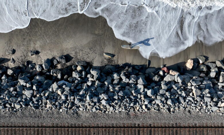 California Coastal Town of San Clemente Grapples With Twin Threats of Wildfires and Severe Erosion