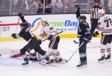 Blackhawks already facing adversity after blowout loss to Mammoth