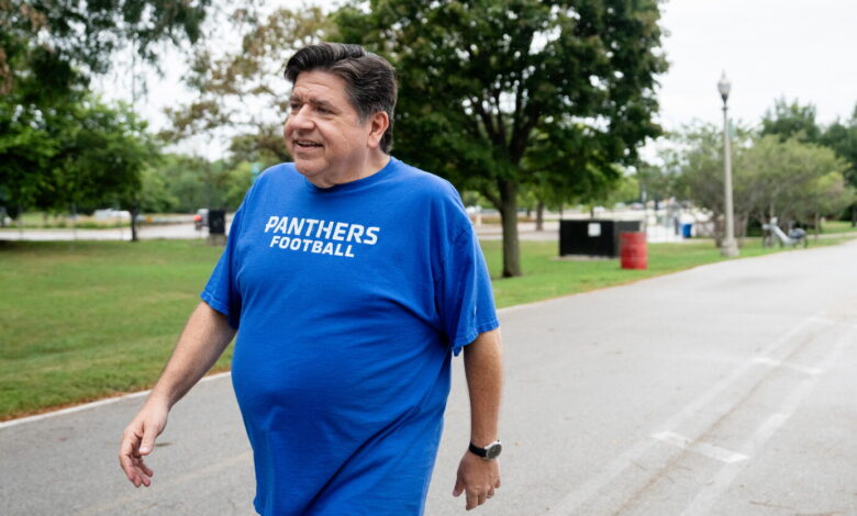 Illinois Governor Pritzker Shares 80-Pound Weight Loss Journey Illinois Governor Pritzker Shares 80-Pound Weight Loss Journey